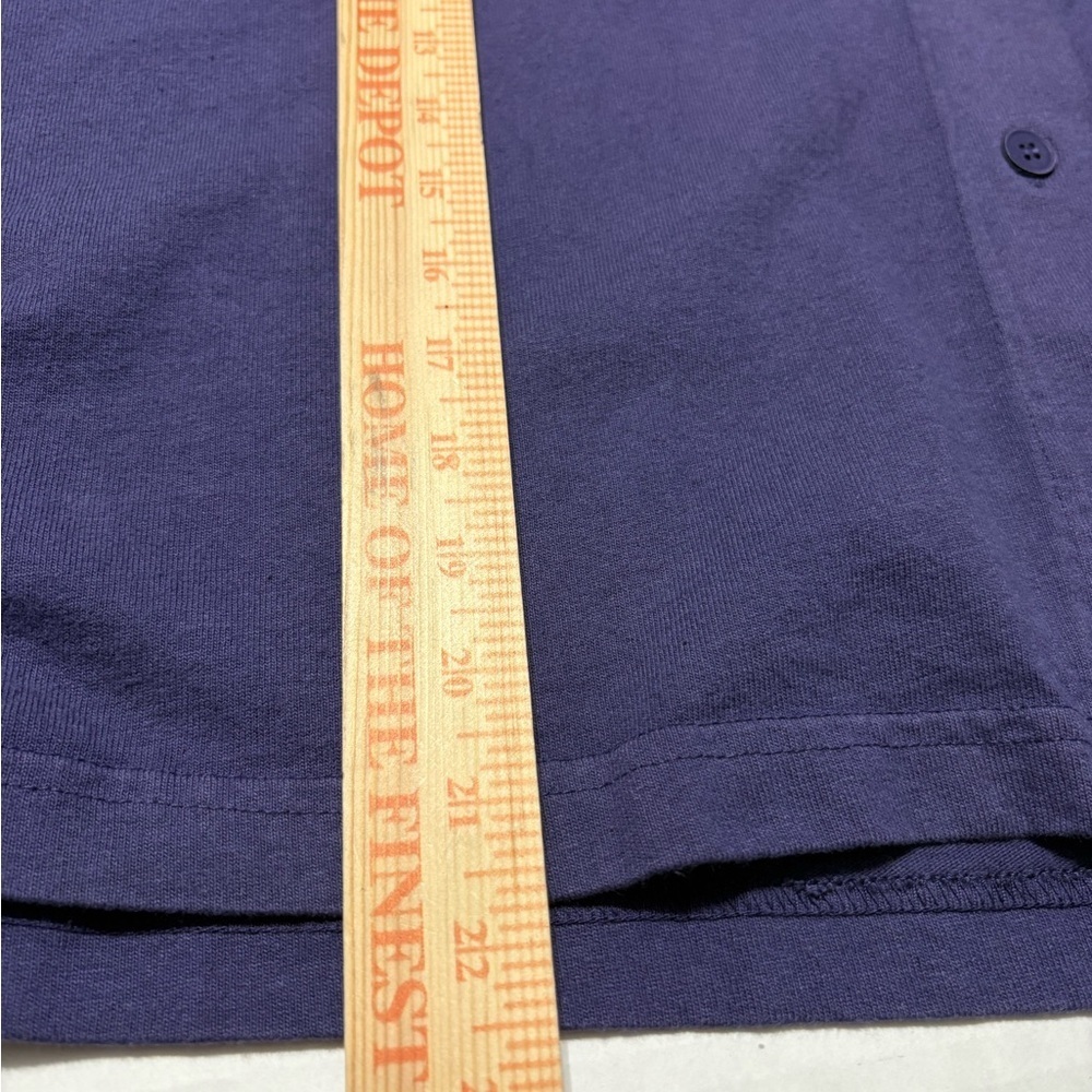 PacifiCotton by Bryn Walker Irene Jacket in Purple Cotton. Made in USA. Buttonup - Picture 12 of 15